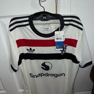 Adidas Men's Manchester jersey Black and White